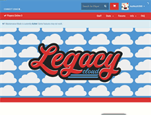 Tablet Screenshot of legacycloud.org